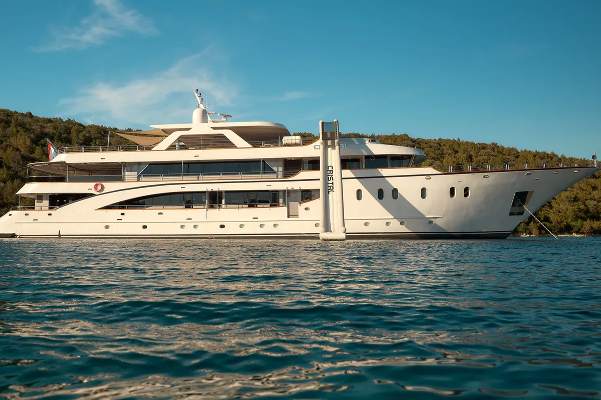 Exterior view of Cristal, a Gulet Motoryacht motor yacht at Split, Croatia