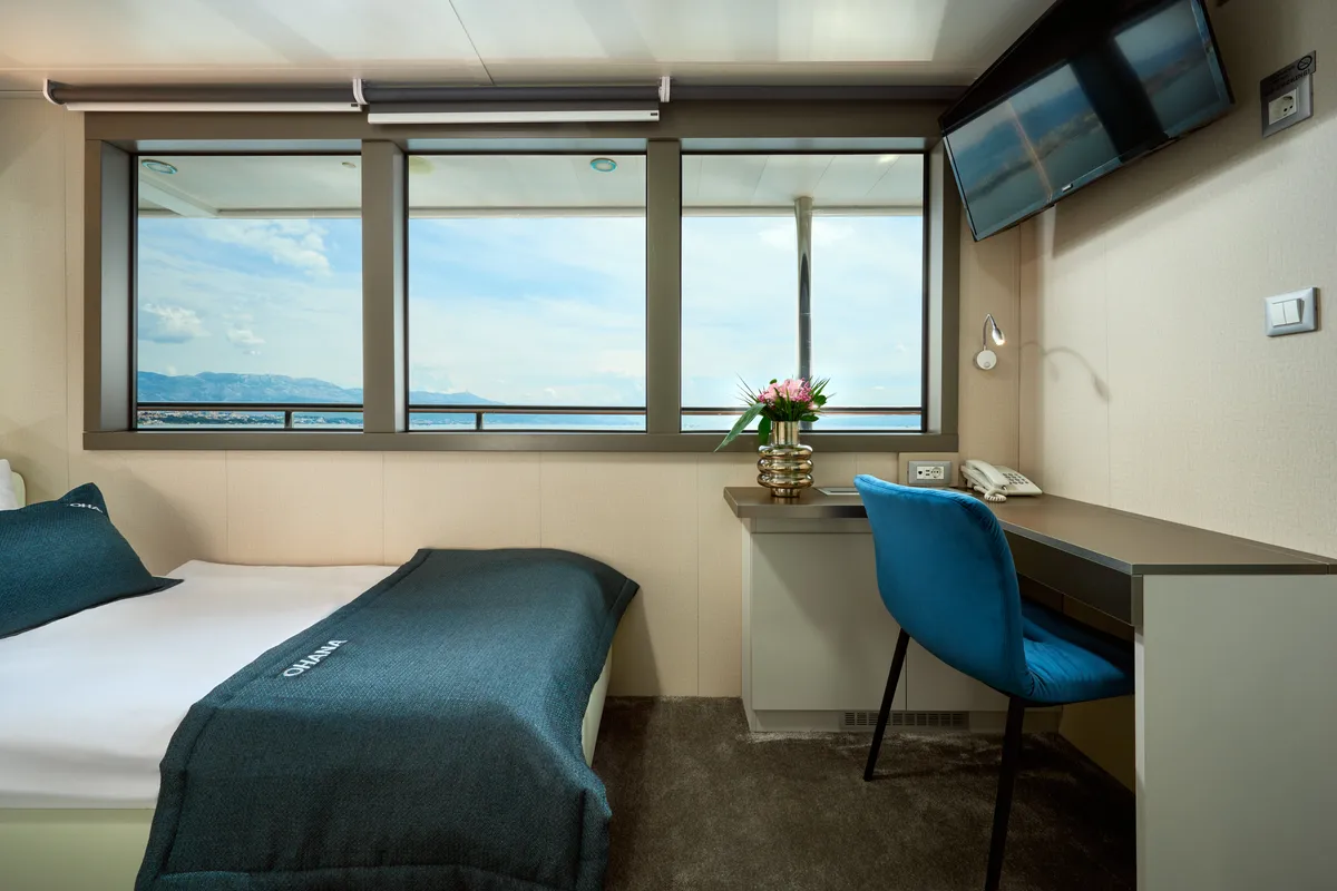 Cabin on Ohana, a Gulet Motoryacht motor yacht at Split, Croatia