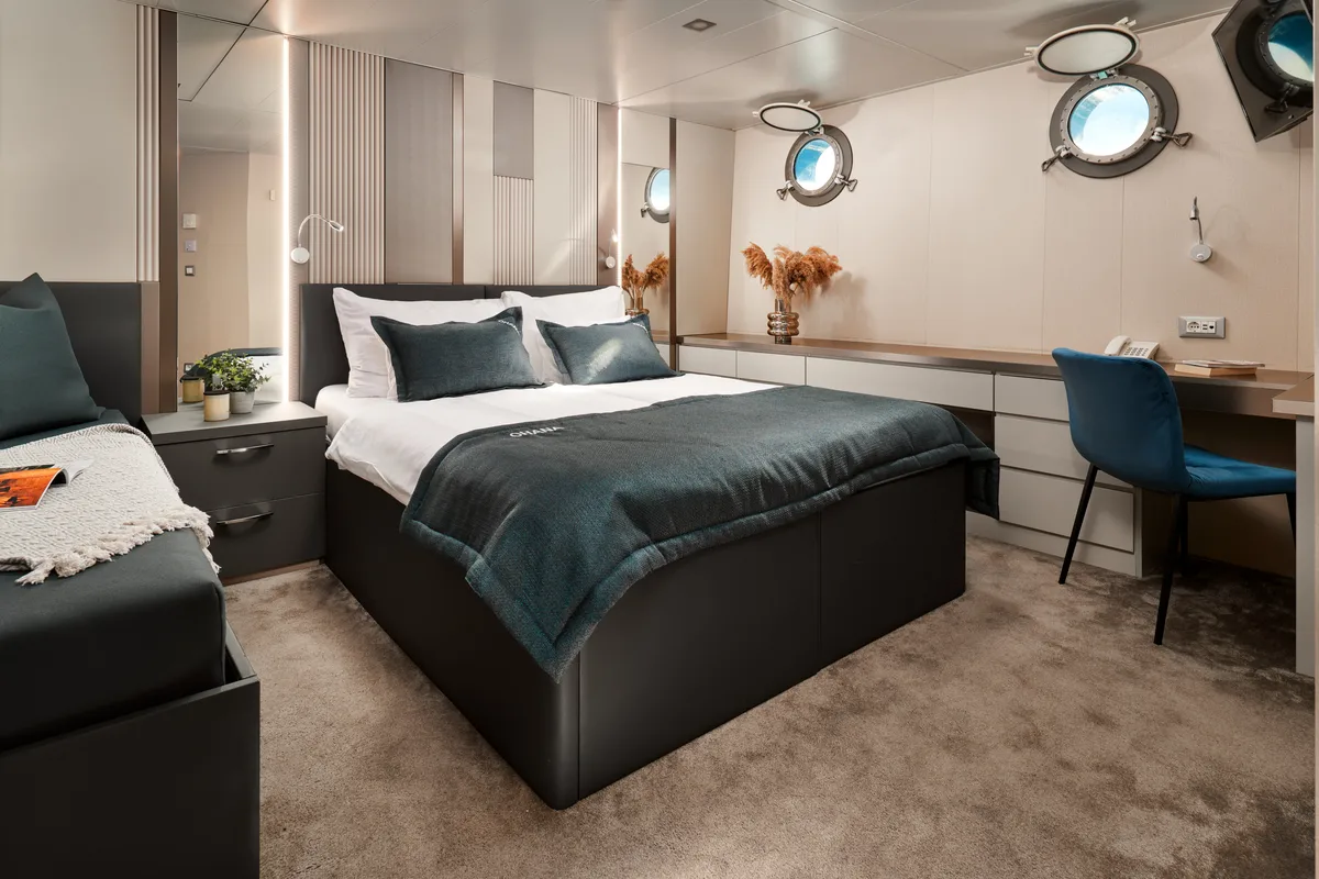 Cabin on Ohana, a Gulet Motoryacht motor yacht at Split, Croatia