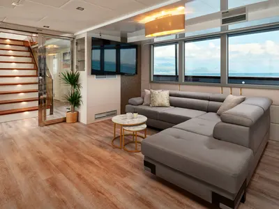 Salon of Ohana, a Gulet Motoryacht motor yacht at Split, Croatia