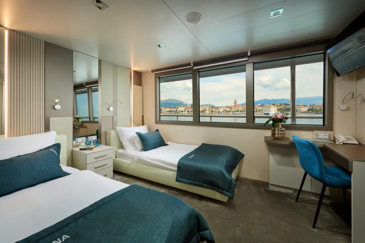 Cabin on Ohana, a Gulet Motoryacht motor yacht at Split, Croatia
