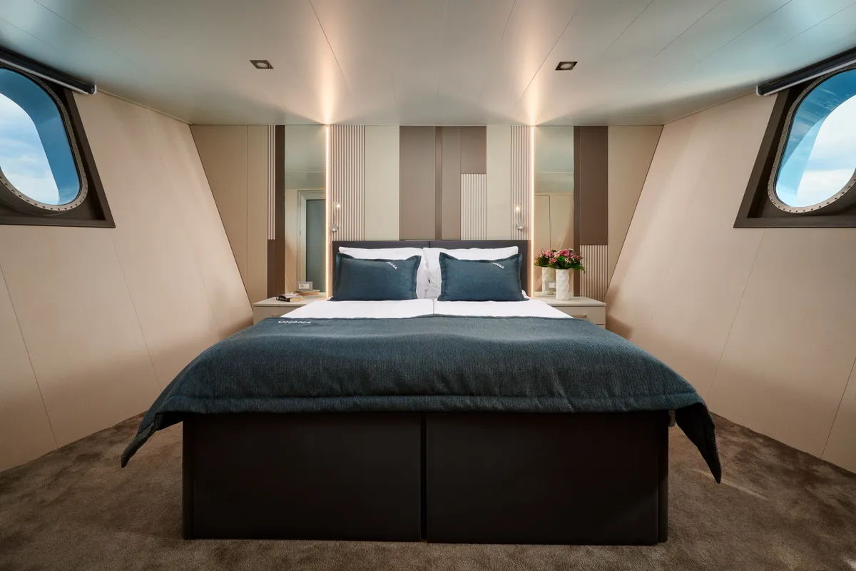 Cabin on Ohana, a Gulet Motoryacht motor yacht at Split, Croatia