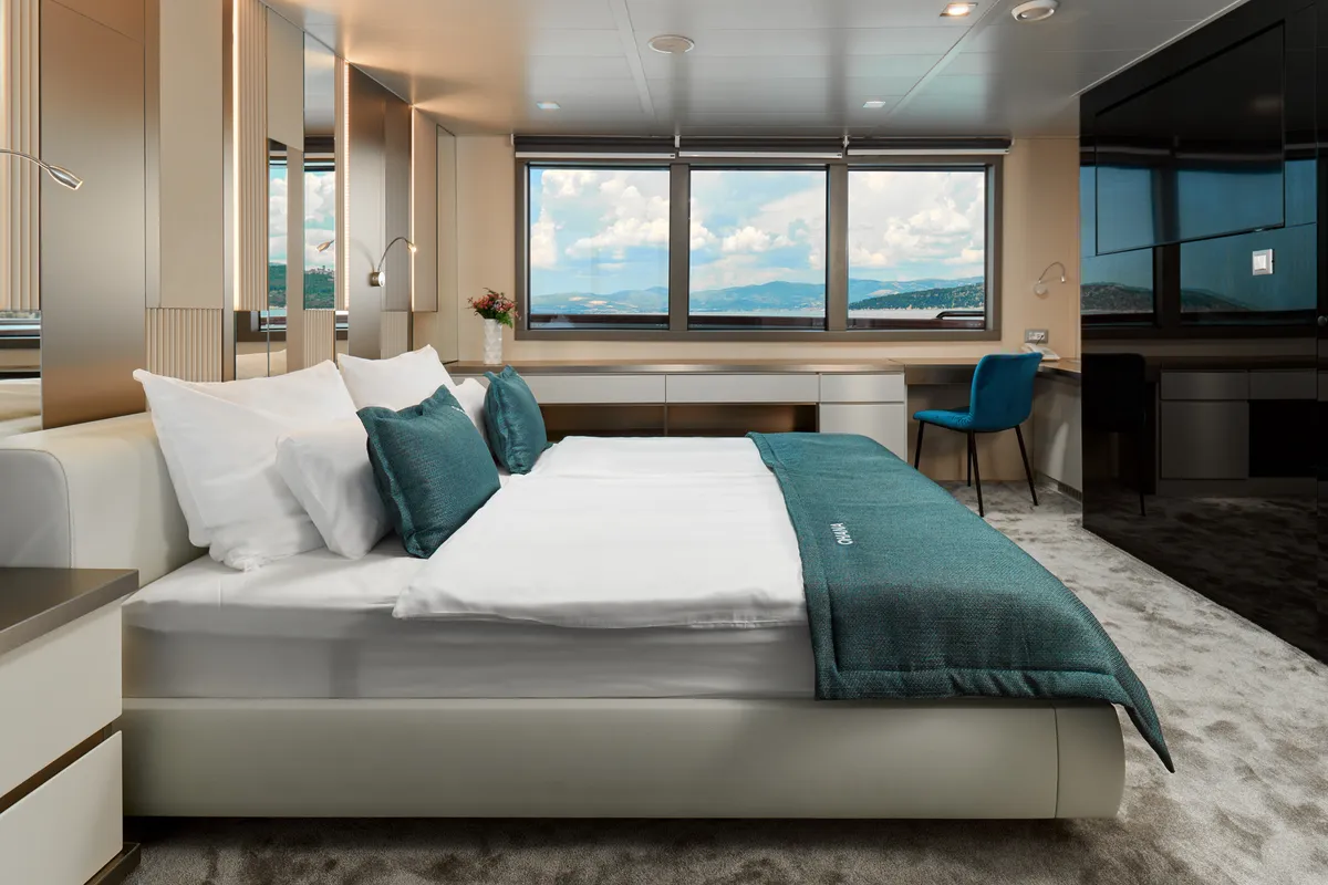 Cabin on Ohana, a Gulet Motoryacht motor yacht at Split, Croatia