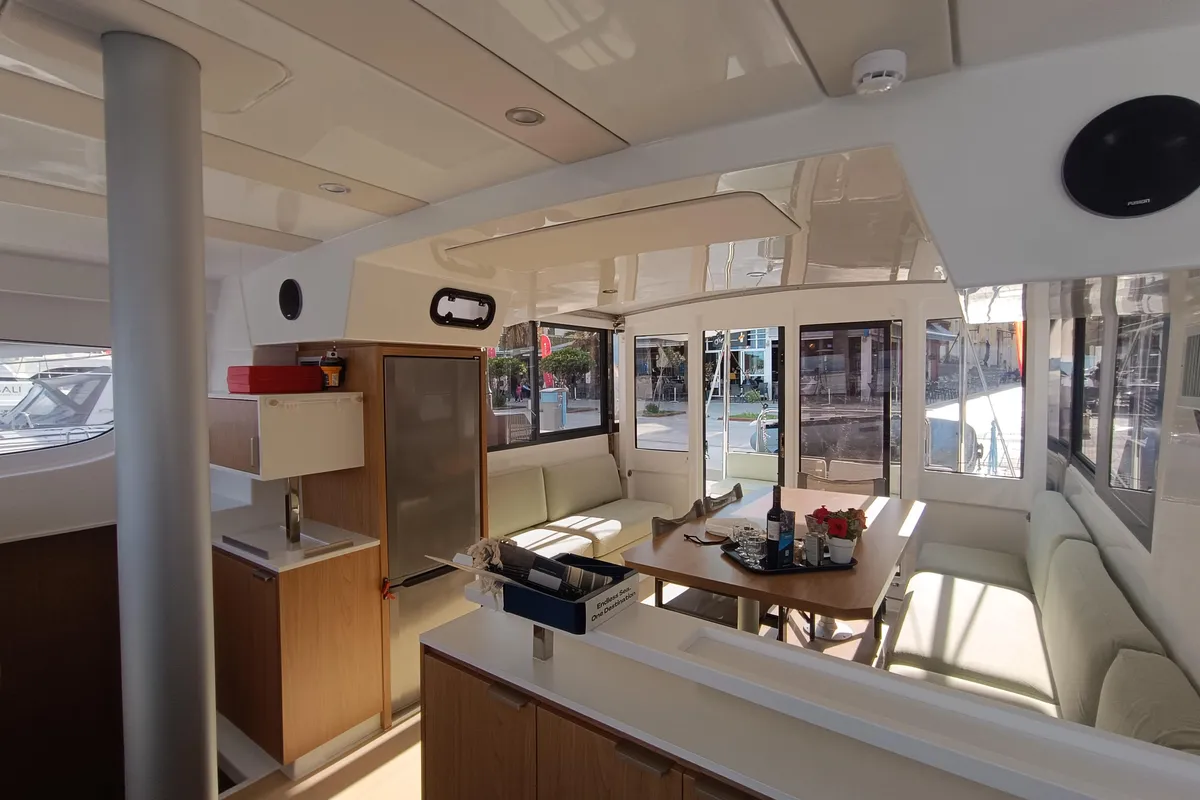 Vegas, a Bali Catspace OW catamaran at Ellomenos, Greece