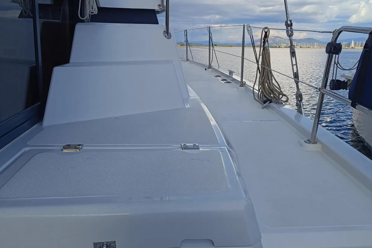 Vegas, a Bali Catspace OW catamaran at Ellomenos, Greece