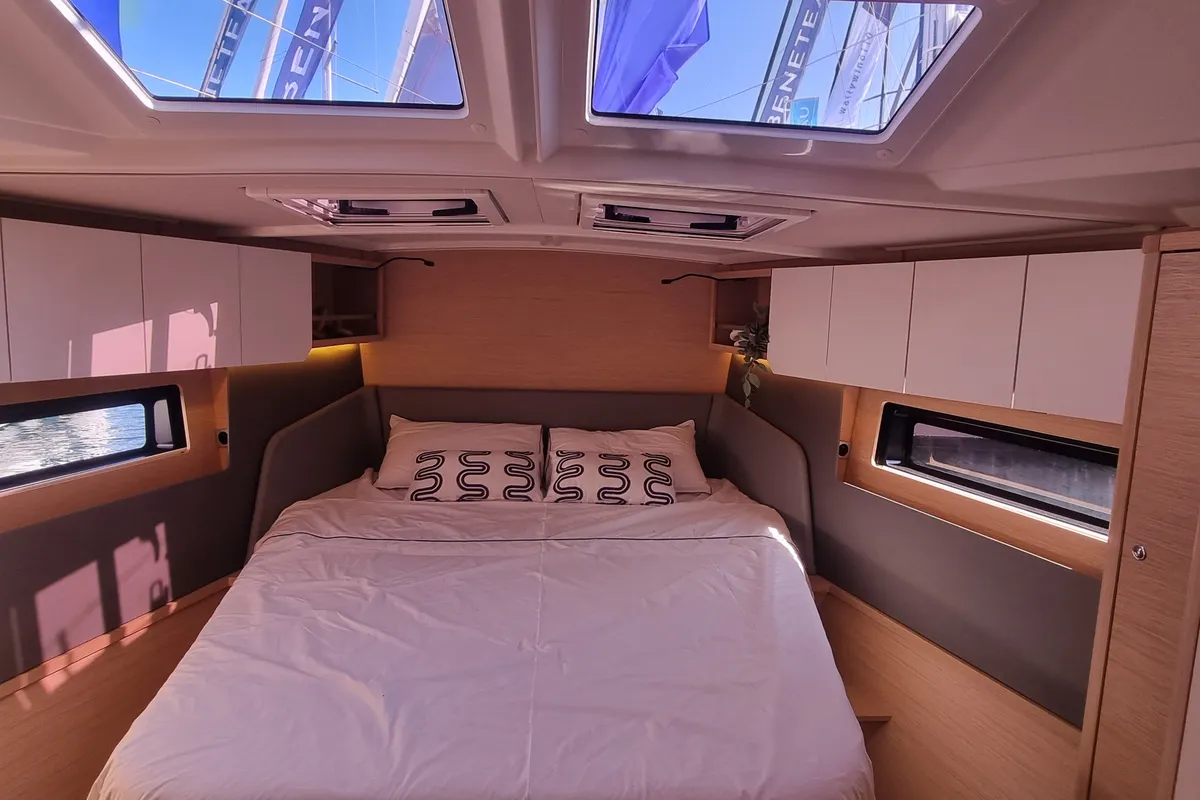Cabin on NN, a Dufour 44 sailboat at Vallauris, France