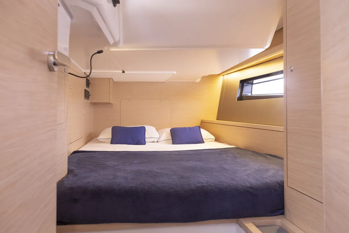 Cabin on NN, a Dufour 44 sailboat at Vallauris, France