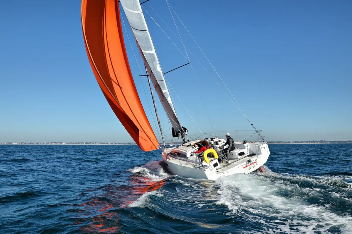 Exterior view of GUSTY 4, a RM 970 sailboat at La Rochelle, France