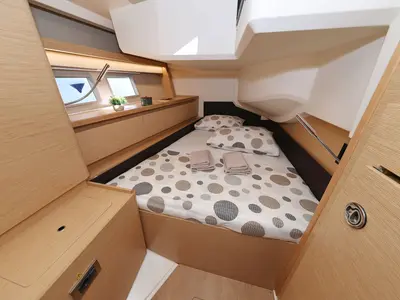 Cabin on Citrus, a Hanse 588 sailboat at Seget Donji, Croatia