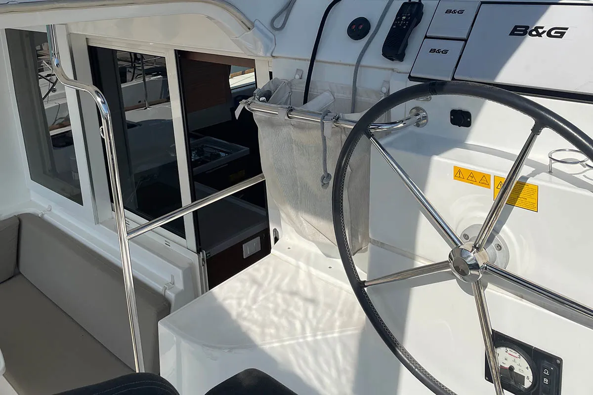 Mojito, a Lagoon 40 catamaran at Seget Donji, Croatia
