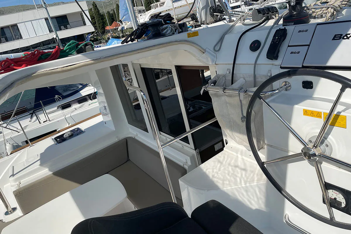 Mojito, a Lagoon 40 catamaran at Seget Donji, Croatia