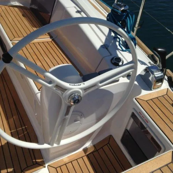 Elixir, a Elan 444 Impression sailboat at Grad Biograd na Moru, Croatia
