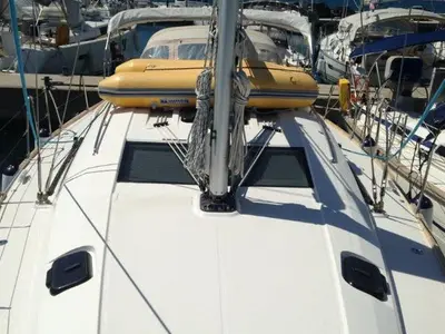 Elixir, a Elan 444 Impression sailboat at Grad Biograd na Moru, Croatia