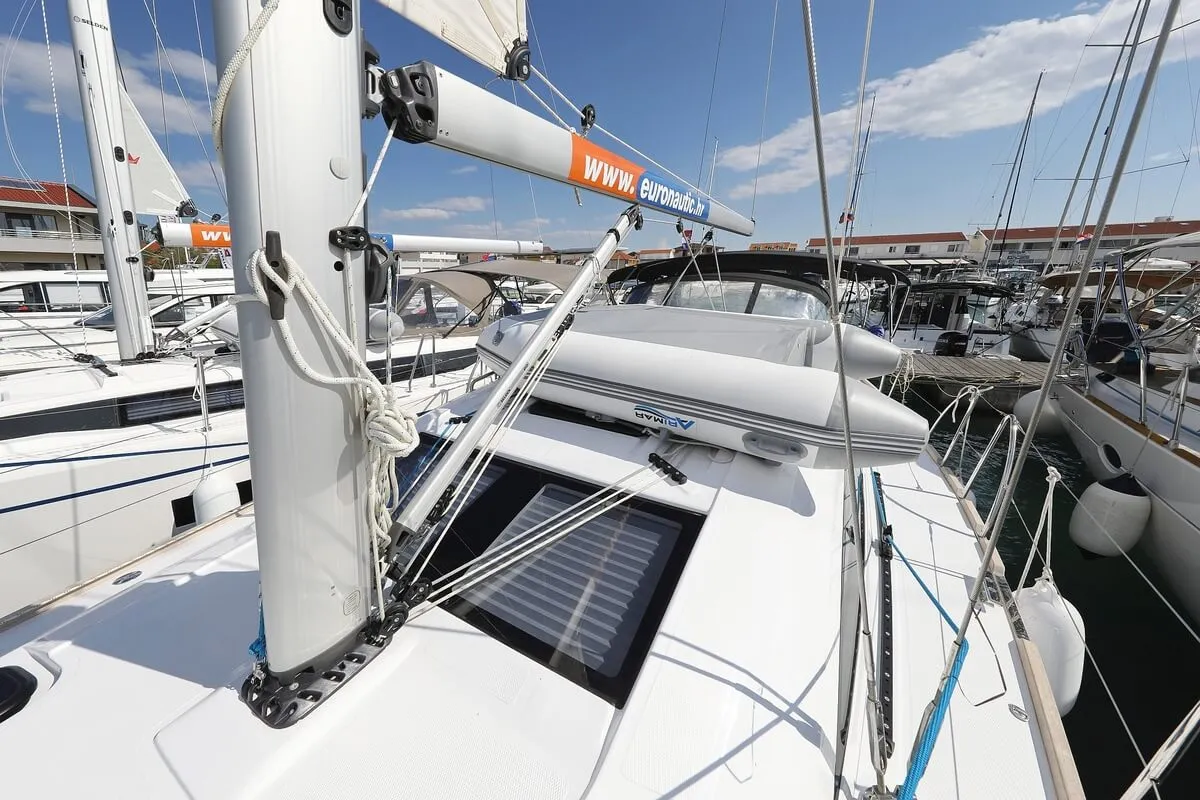 Valata, a Elan Impression 40.1 sailboat at Pirovac, Croatia