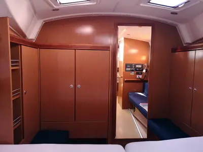 Salon of Tamra, a Bavaria 36 sailboat at Kraljevica, Croatia