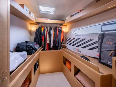 Mon Bijou, a Excess 14 catamaran at Toulon, France
