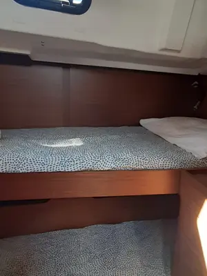 Cabin on Black Jack, a Beneteau Oceanis 46.1 sailboat at Dubrovnik, Croatia