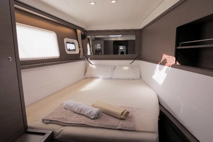 Cabin on Mary One, a Lagoon 450 F catamaran at Municipal Unit of Palairos, Greece
