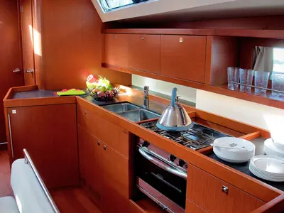 Fantasy Planet, a Beneteau Oceanis 45 sailboat at Marsala, Italy