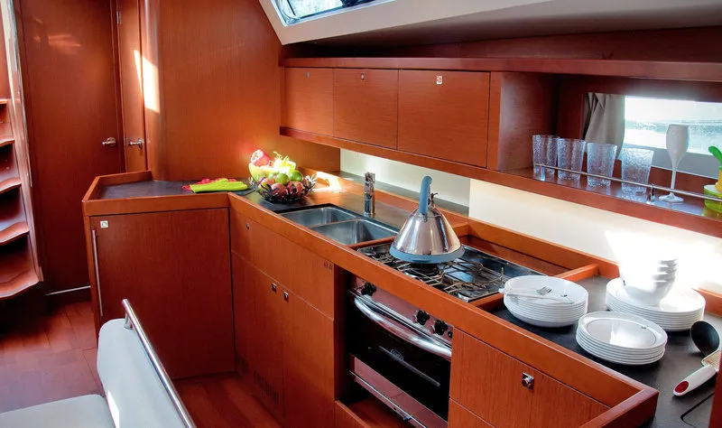 Fantasy Planet, a Beneteau Oceanis 45 sailboat at Marsala, Italy