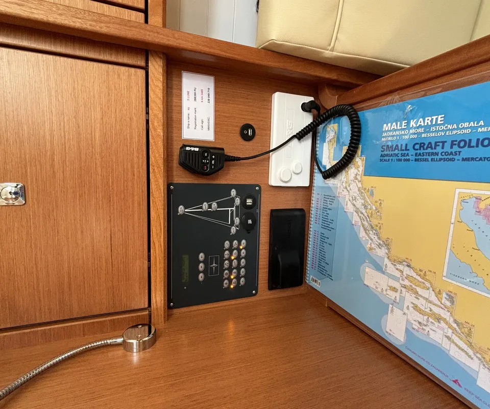 3 Lune, a Bavaria Cruiser 34 sailboat at Grad Pula, Croatia