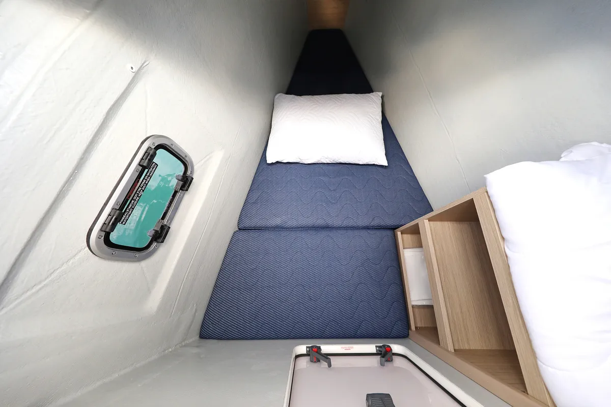 Cabin on Lagoon 42, a catamaran at Sukošan, Croatia