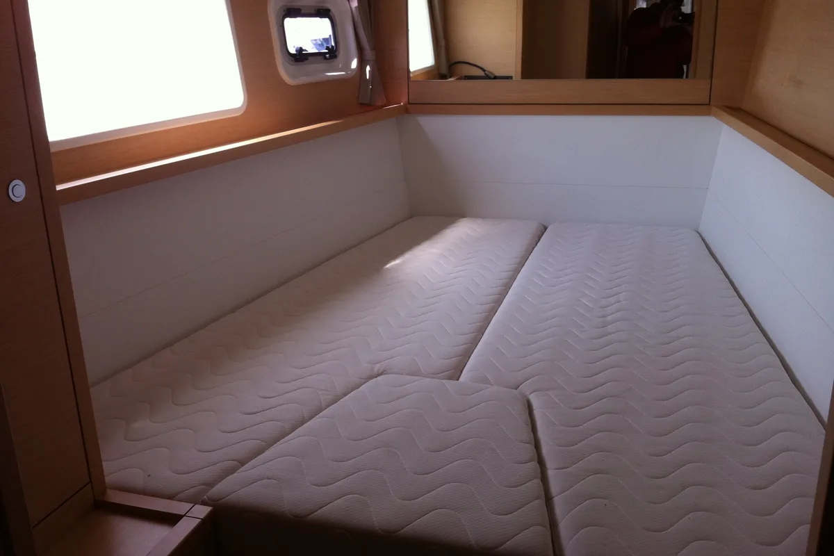 Cabin on Bevanda, a Lagoon 450 catamaran at Općina Medulin, Croatia
