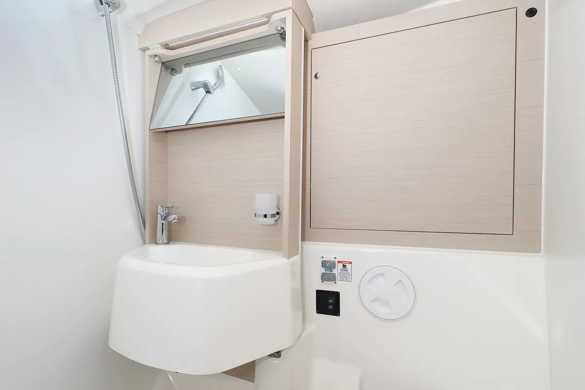 Cabin on Jupiter, a Beneteau Oceanis 51.1 sailboat at Grad Biograd na Moru, Croatia