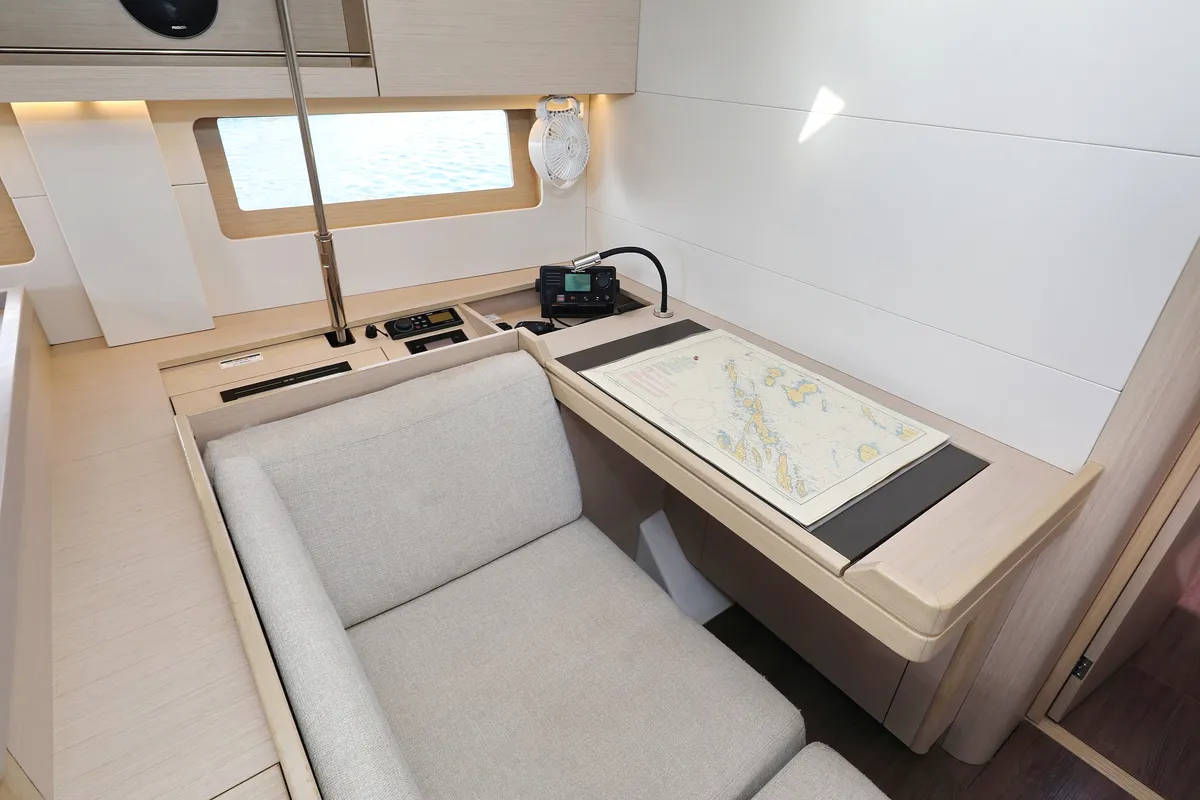 Cabin on Jupiter, a Beneteau Oceanis 51.1 sailboat at Grad Biograd na Moru, Croatia