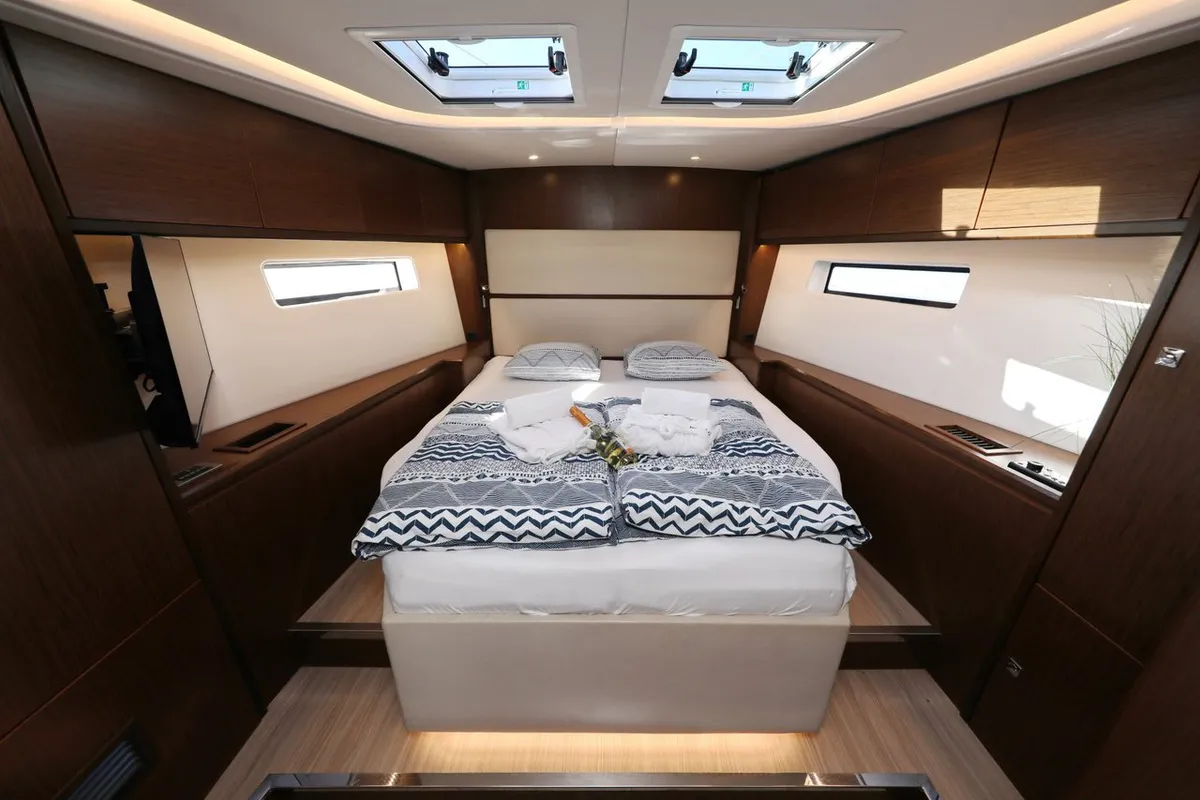 BE Luxe, a Bavaria C57 sailboat at Split, Croatia