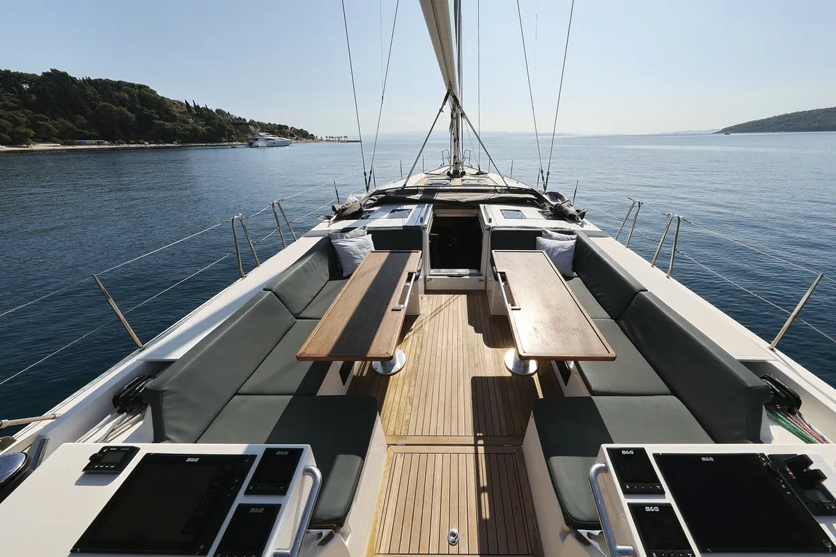 BE Luxe, a Bavaria C57 sailboat at Split, Croatia
