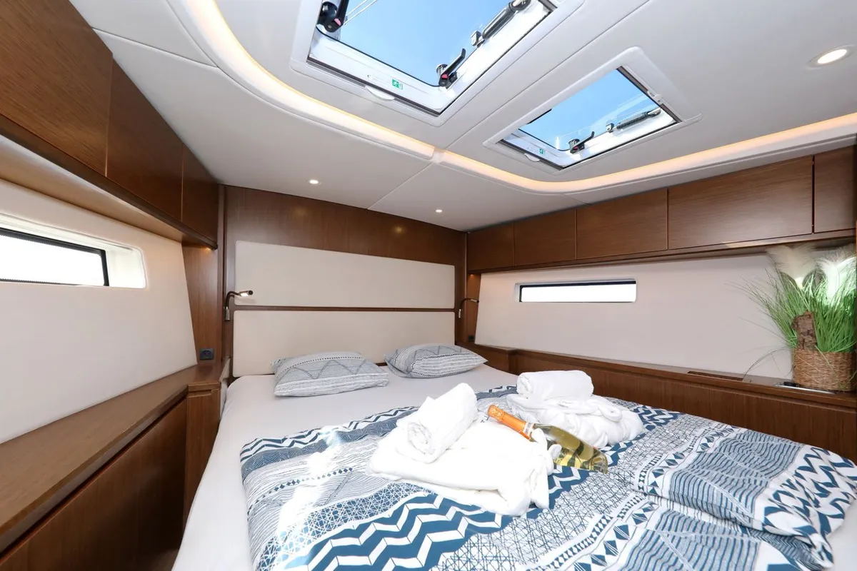BE Luxe, a Bavaria C57 sailboat at Split, Croatia