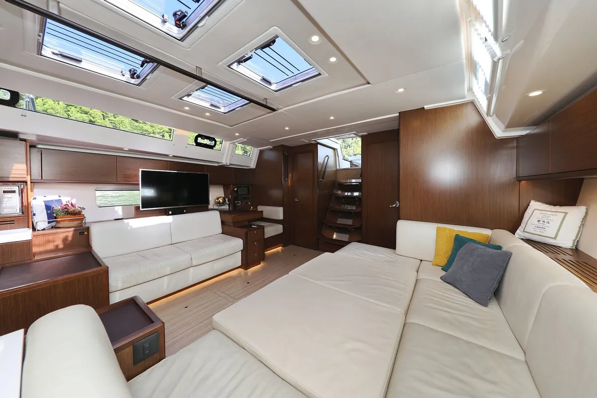 BE Luxe, a Bavaria C57 sailboat at Split, Croatia