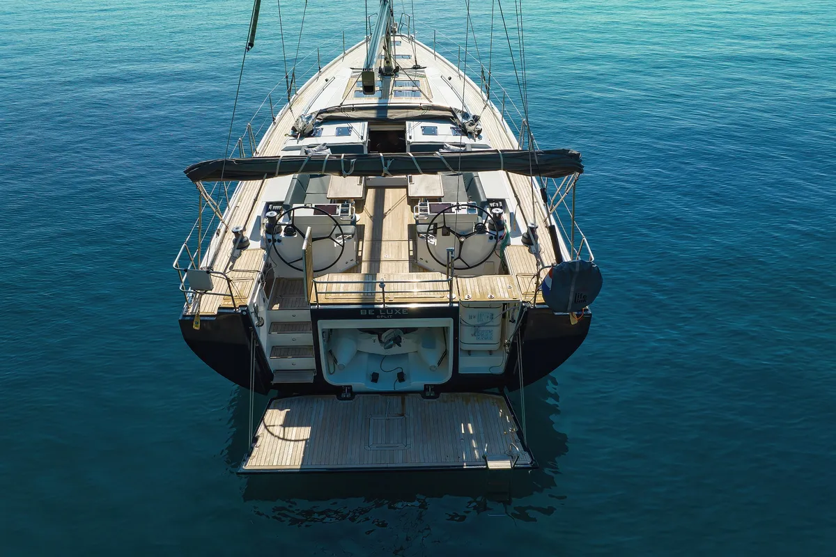 BE Luxe, a Bavaria C57 sailboat at Split, Croatia