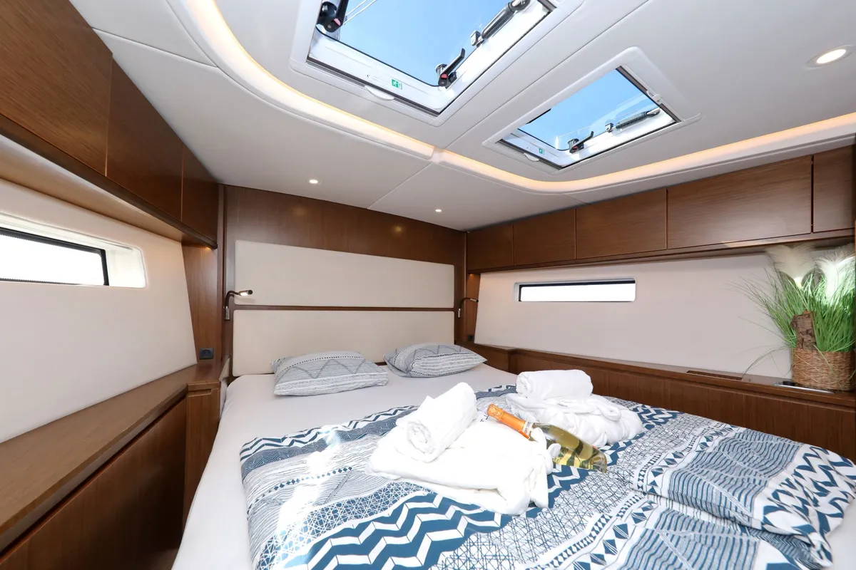 BE Luxe, a Bavaria C57 sailboat at Split, Croatia