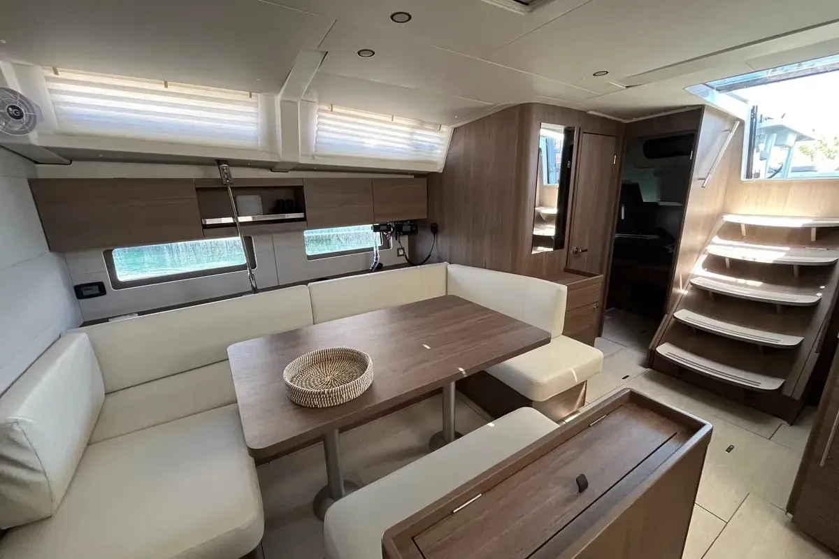Kos 47.1, a Beneteau Oceanis 47 sailboat at Athens, Greece