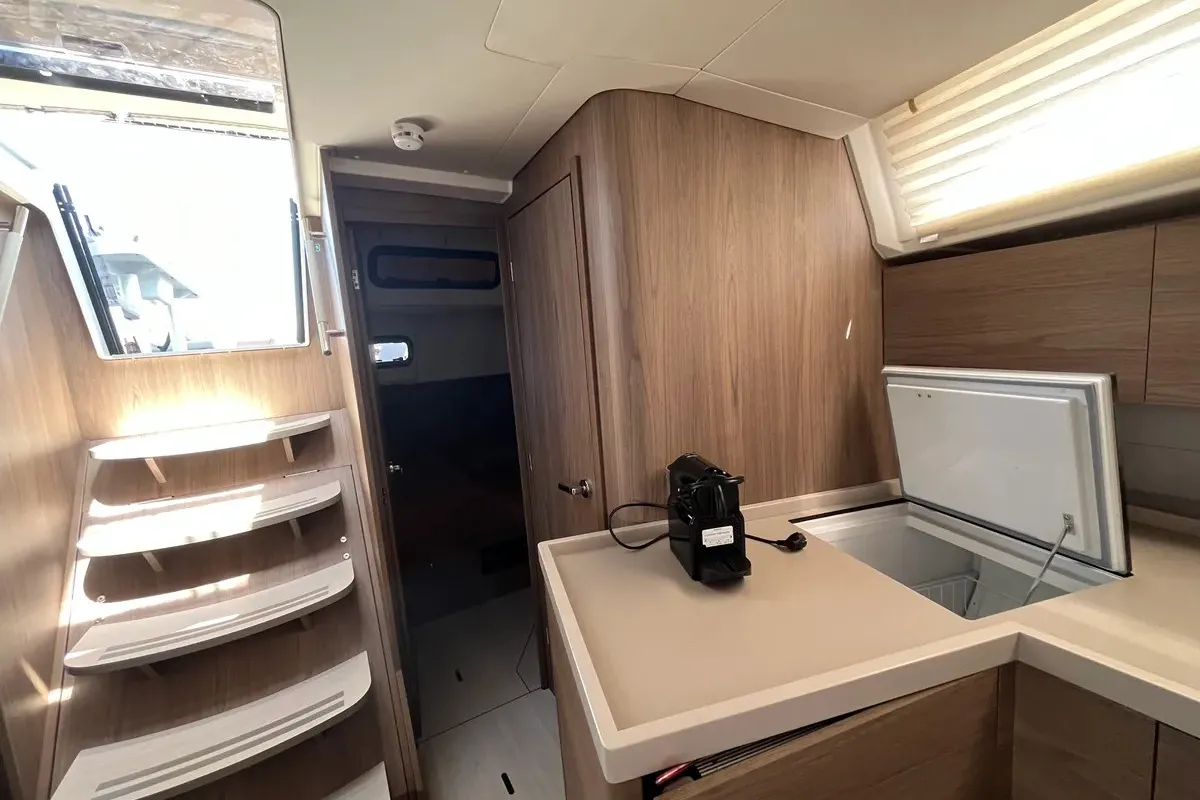 Kos 47.1, a Beneteau Oceanis 47 sailboat at Athens, Greece