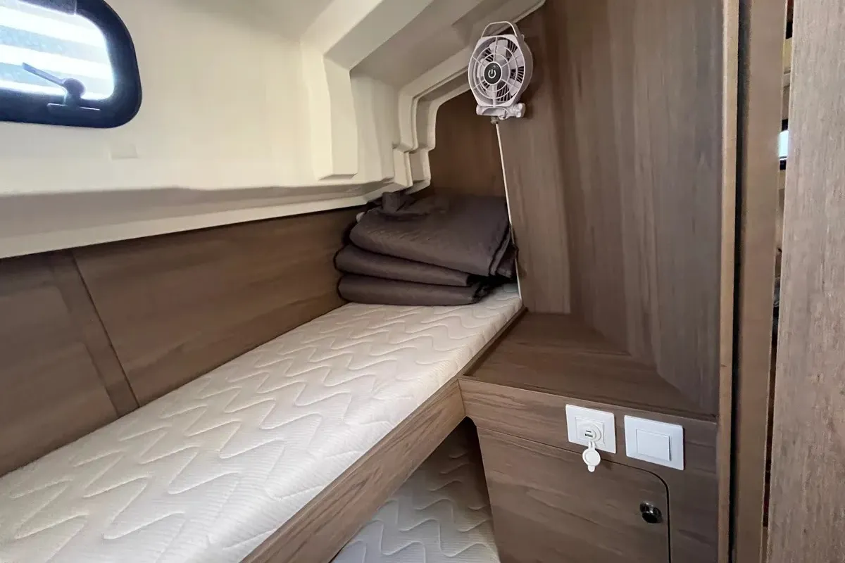 Kos 47.1, a Beneteau Oceanis 47 sailboat at Athens, Greece