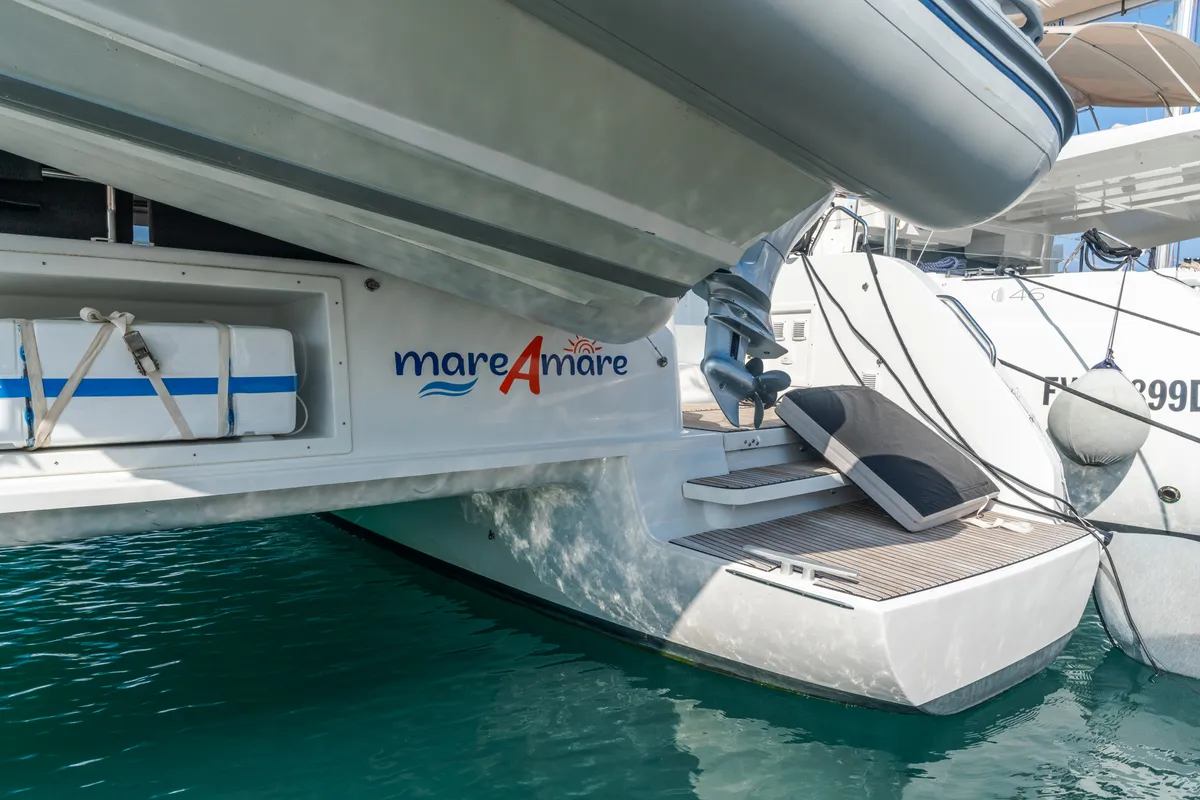 MareAmare - Premium line, a Lagoon 46 catamaran at Capo d'Orlando, Italy