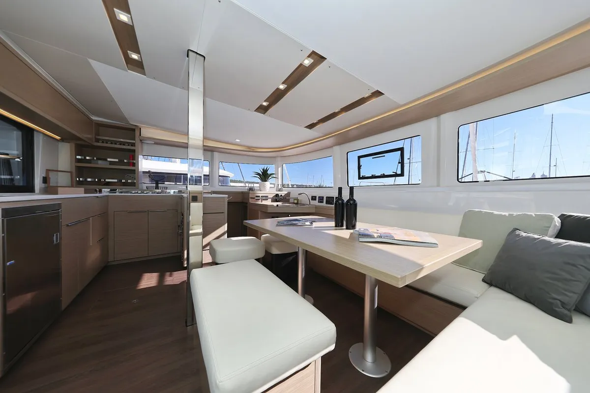 Galley of Guilty Pleasure, a Lagoon 46 catamaran at Općina Sukošan, Croatia