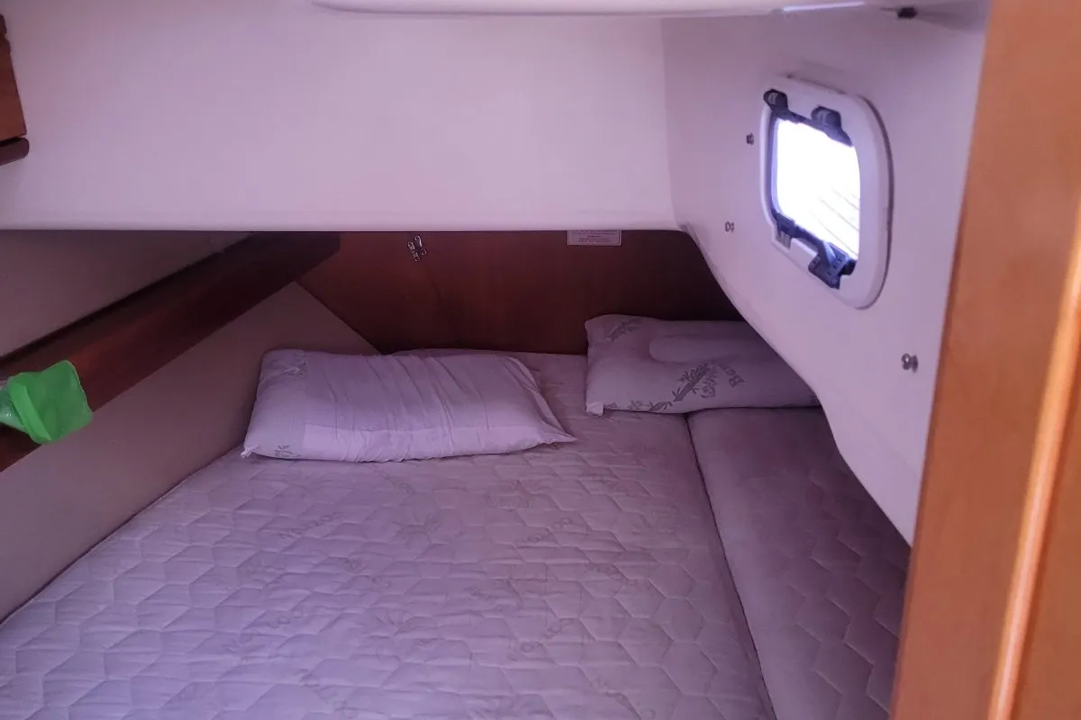 Cabin on Denise, a Bavaria 46 sailboat at Municipal Unit of Ellomenos, Greece