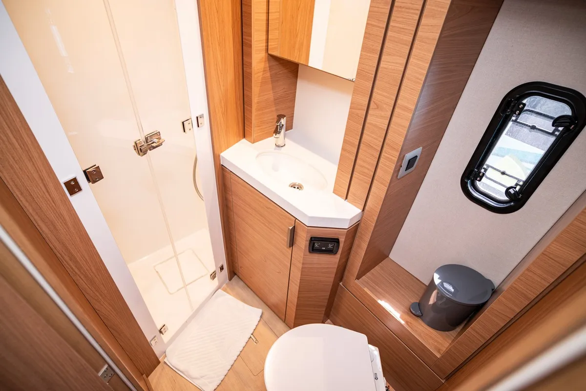 Head on Love Story, a Bali 4.6 catamaran at Pirovac, Croatia