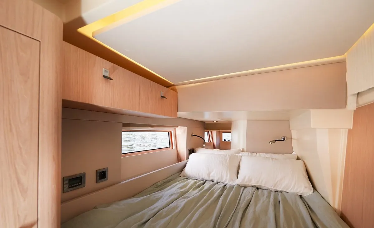 Cabin on Olga V, a Beneteau Oceanis Yacht 62 - 3 + 1 sailboat at Grad Kaštela, Croatia