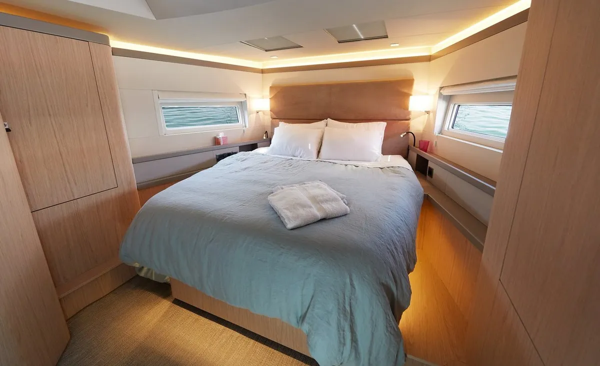 Cabin on Olga V, a Beneteau Oceanis Yacht 62 - 3 + 1 sailboat at Grad Kaštela, Croatia