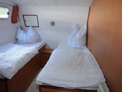 Cabin on Ariadne, a Gulet Tarpon 42 TP motorboat at Lübz, Germany