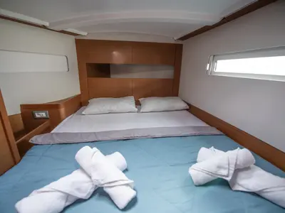 Alaska, a Jeanneau Sun Odyssey 410 sailboat at Municipal Unit of Ellomenos, Greece