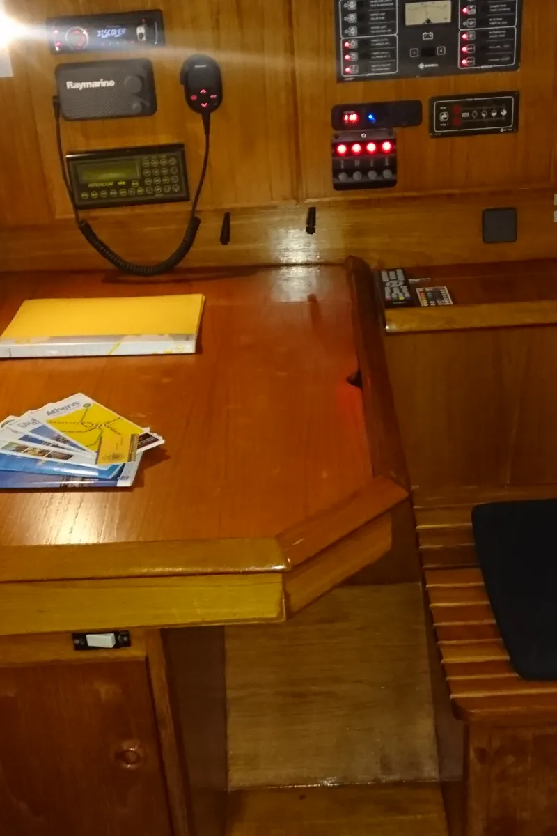 Pythagoras, a Jeanneau Sun Odyssey 36.2 sailboat at Piraeus, Greece