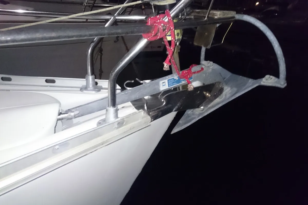 Pythagoras, a Jeanneau Sun Odyssey 36.2 sailboat at Piraeus, Greece