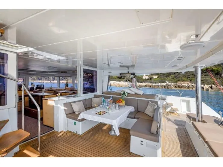 Lagoon 560 2011, a Lagoon 560 catamaran at Athens, Greece