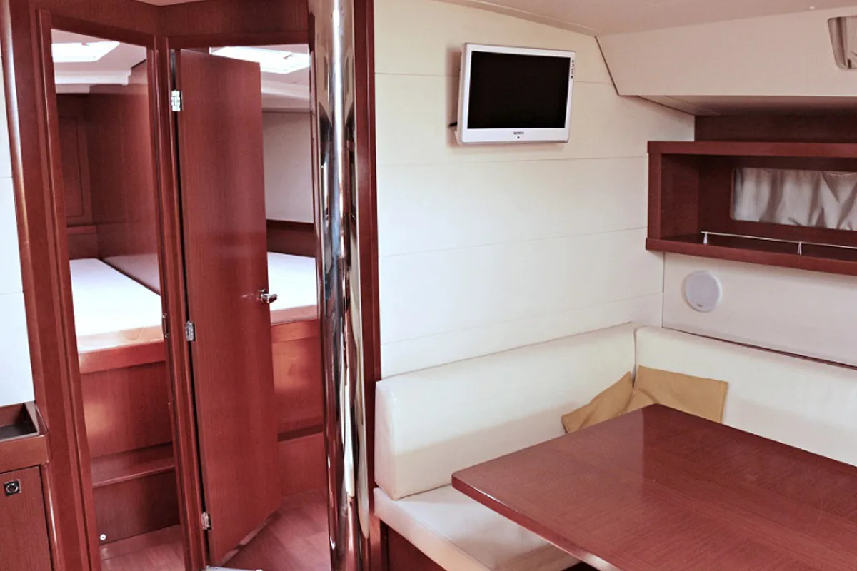 Salon of Golden Dreams, a Beneteau Oceanis 45 sailboat at Općina Sukošan, Croatia